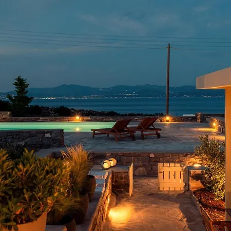 Willa Kallirroe Deluxe With Sea View And Pool Chrisi Akti (Paros)
