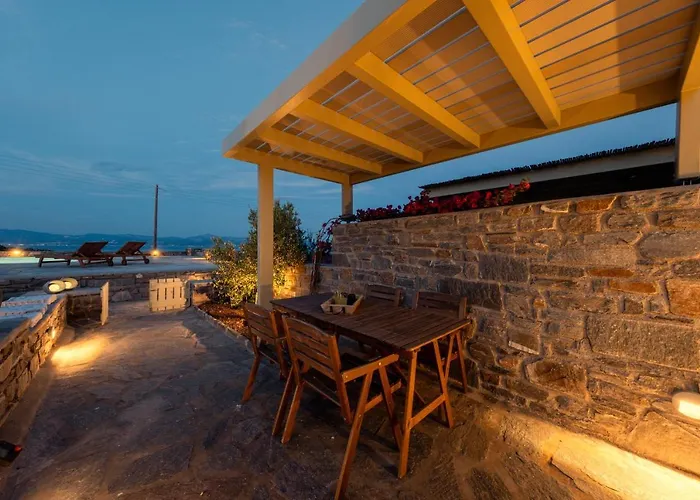 Villa Kallirroe Deluxe With Sea View And Pool Chrisi Akti (Paros)