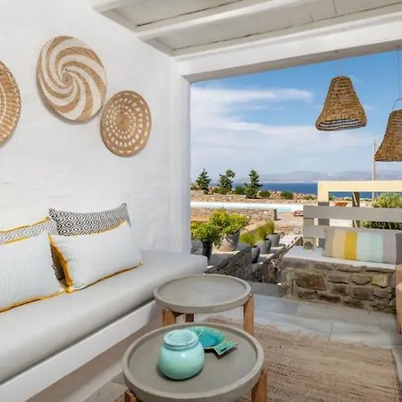 Villa Kallirroe Deluxe With Sea View And Pool Chrisi Akti (Paros)